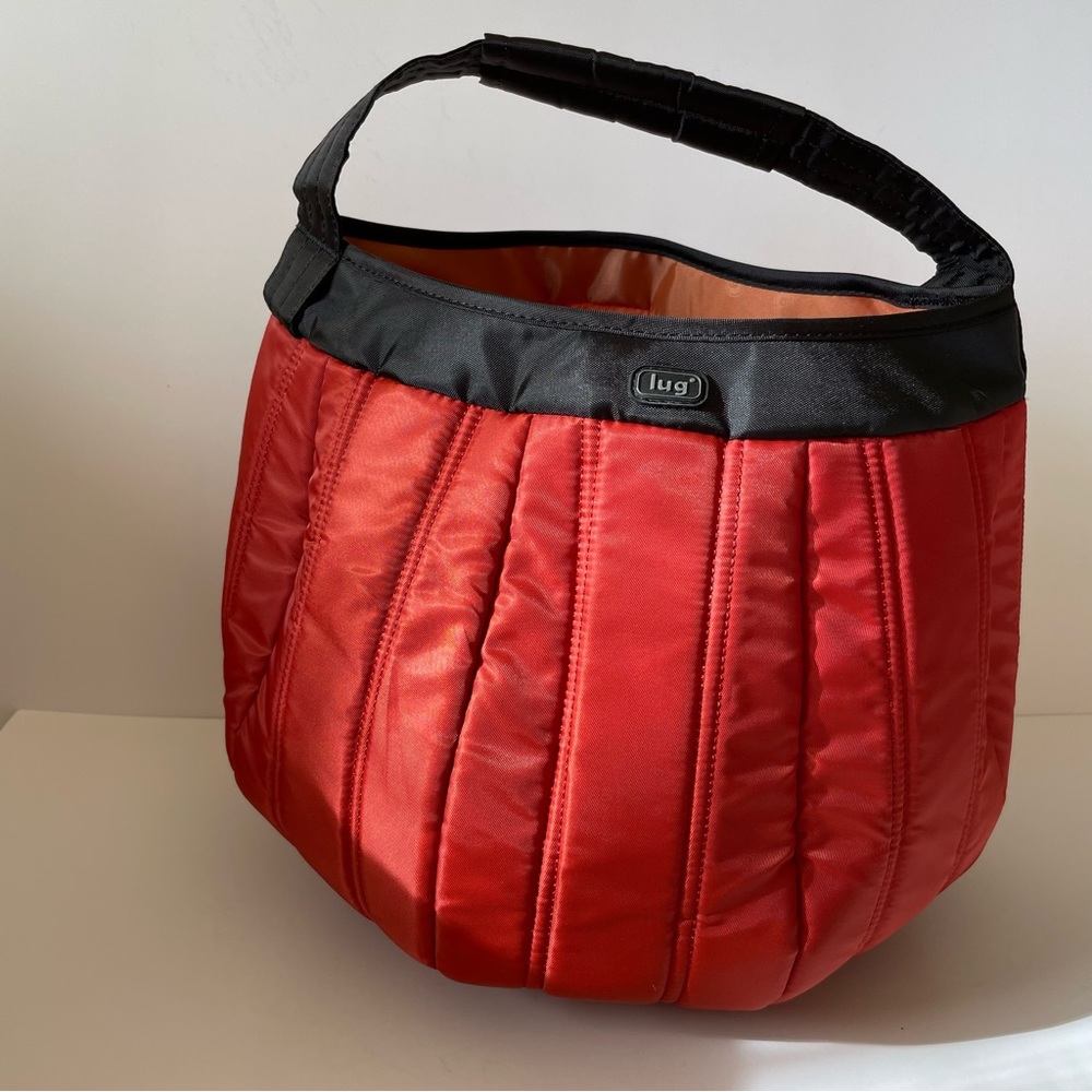 LUG Orange / Black Tote Craft/Travel Bag
